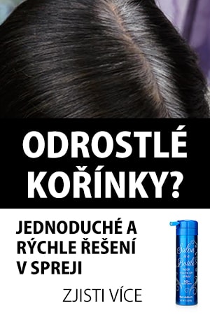 barva na odrostlé kořínky